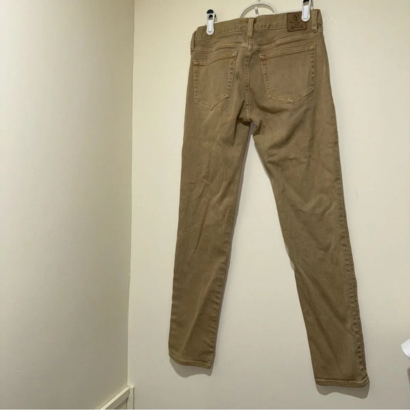 Women’s Unisex Vintage Lauren Ralph  Lauren Khaki Colour Skinny Jeans Size: 29 - Picture 12 of 16